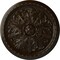 Ekena Millwork Washington Ceiling Medallion (Fits Canopies up to 2 7/8"), Hand-Painted Bronze, 17 1/8"OD x 1 1/2"P CM17WABZS - alternate 1
